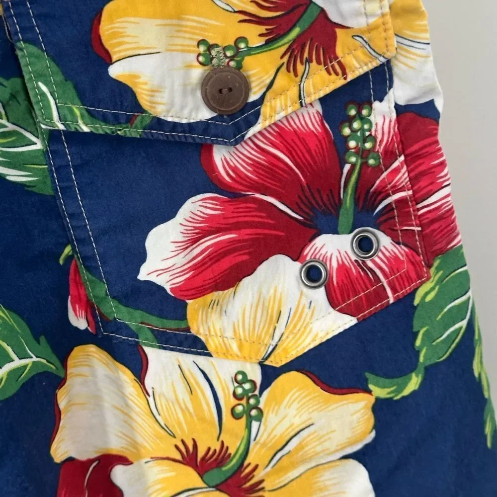Polo Ralph Lauren Floral VTG Swim Trunks 34